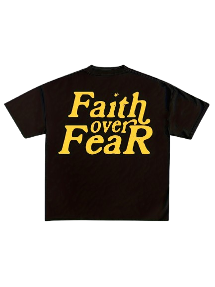 'FAITHOVERFEAR' GRAPHIC T-SHIRT