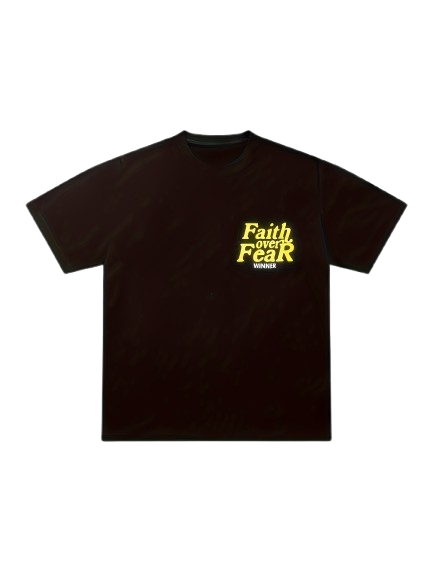 'FAITHOVERFEAR' GRAPHIC T-SHIRT